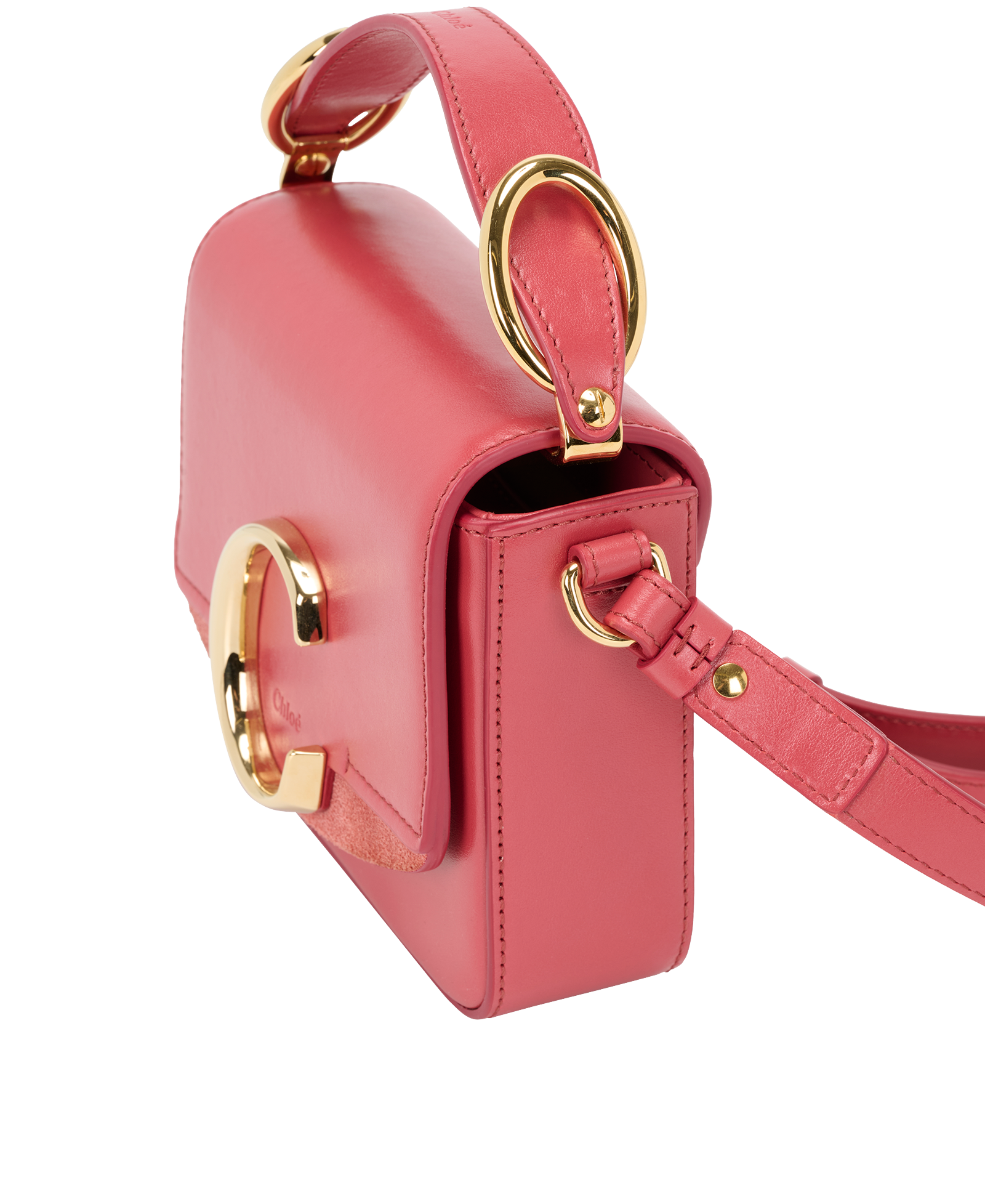 C Mini Bag, &pound;350, Handbags, Pink, Leather, Other view